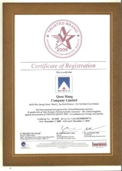 Thương Hiệu Uy Tín Và Chỉ Số Tín Nhiệm Trusted Brand 2009